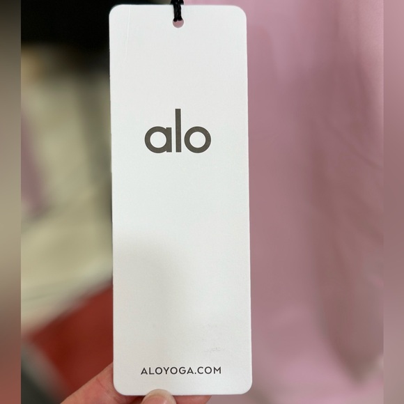 Alo Yoga Airlift High-Waist 7/8 Leggings Sweet Pink Size L NWT - Picture 2 of 5